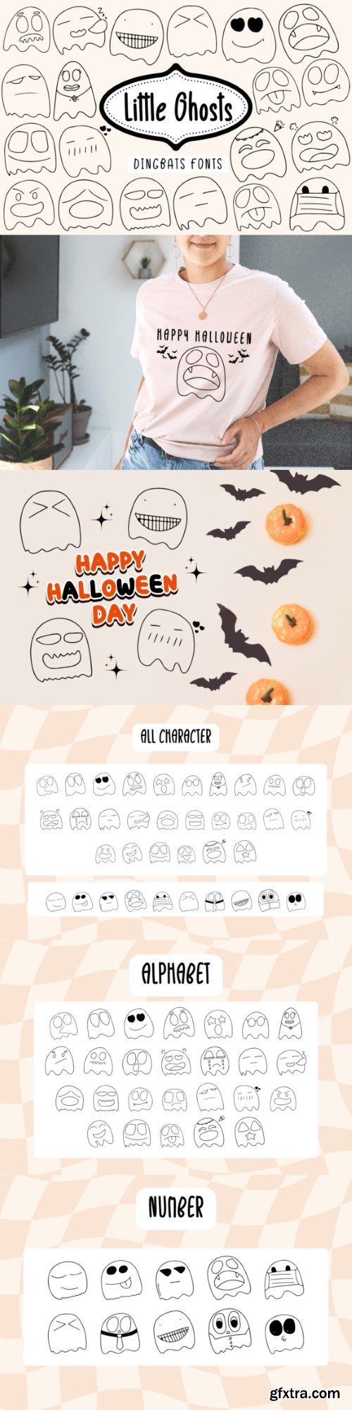 Little Ghosts Font