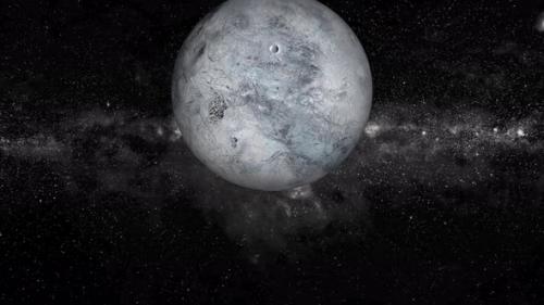 Videohive - Animation of planet ERIS seen from space. 2472 - 47555560 - 47555560