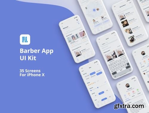 Barber App Ui8.net