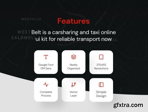 Belt App UI kit Ui8.net