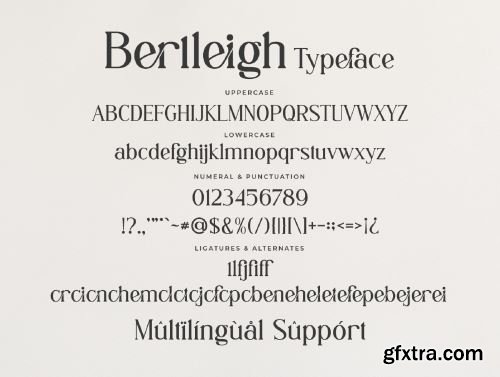 Berlleigh Beautifull Font Duo Ui8.net