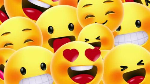 Videohive - Emoji transition alpha channel - 47565098 - 47565098