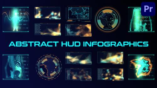 Videohive - Abstract HUD Infographics for Premiere Pro - 47530299 - 47530299