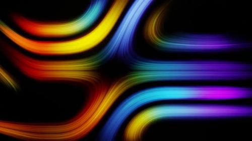 Videohive - Multicolor Abstract Particle Motion Background Vj Loop In HD - 47574155 - 47574155