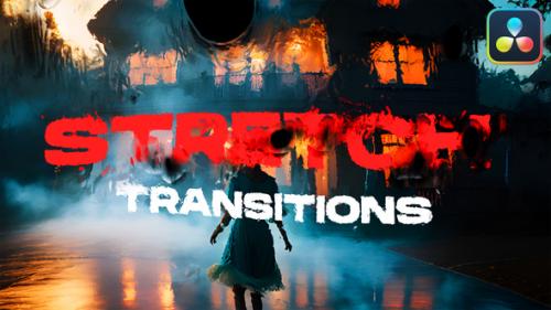 Videohive - Stretch Transitions | DaVinci Resolve - 47526503 - 47526503