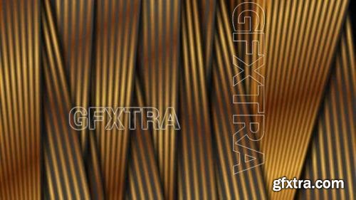 Golden Stripes Background Loop 1427665