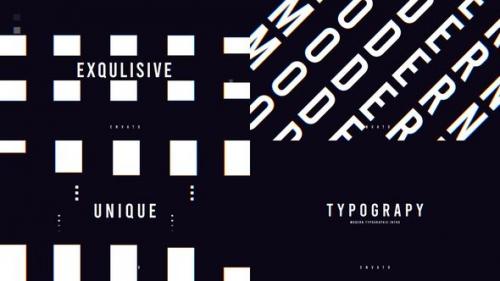 Videohive - Modern Typo Intro - 47550035 - 47550035