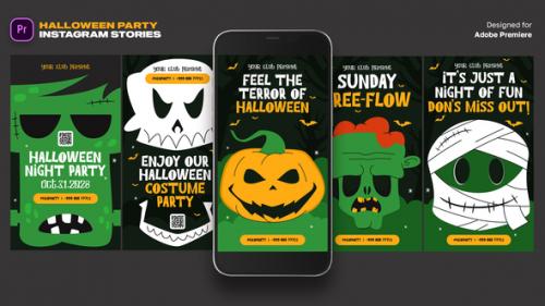 Videohive - Halloween Party Instagram Stories MOGRT - 47551820 - 47551820