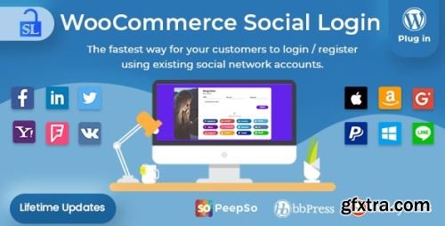 CodeCanyon - Social Login - WordPress / WooCommerce Plugin v2.5.2 - 8495883 - Nulled