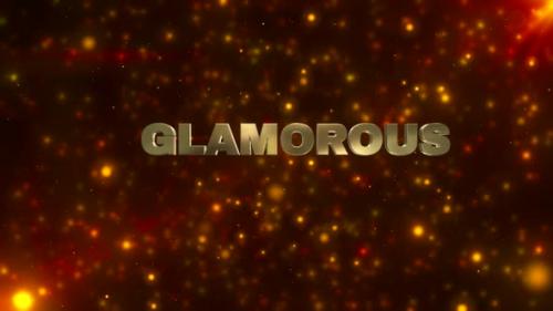 Videohive - Glamorous Golden Festive Text Background - 47559722 - 47559722