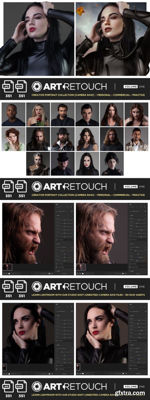 Neo Stock - Art Retouch Portrait Bundle Vol .1