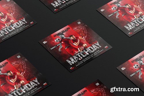 Soccer Flyer Template 77AL6FV