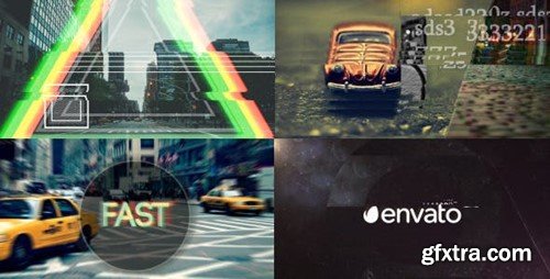 Videohive Fast Glitch Logo Opener 10666673