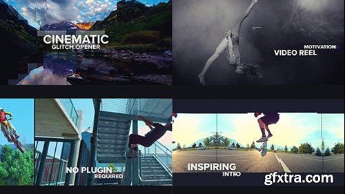 Videohive Cinematic Glitch Opener 20502712