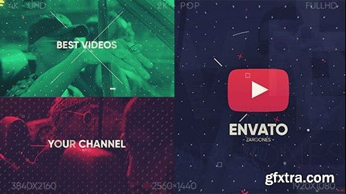 Videohive Modern Trap Glitch Logo 21416872