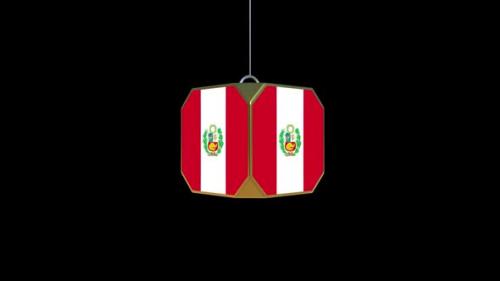 Videohive - Peru Flag Transparent Background - 47538049 - 47538049