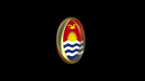 Videohive - Republic Of Kiribati Flag Animation - 47538149 - 47538149