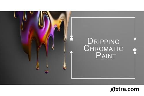 Dripping Chromatic Paint