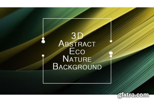 3D Abstract Eco Nature Background vol 4