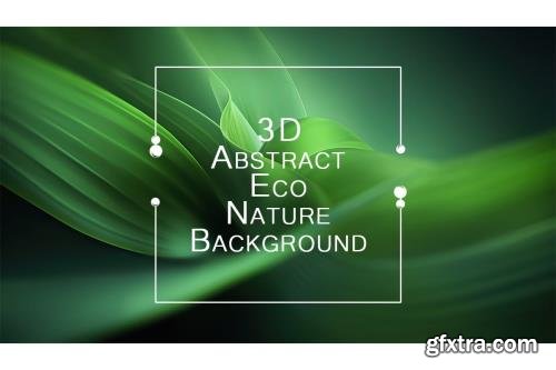 3D Abstract Eco Nature Background vol 3