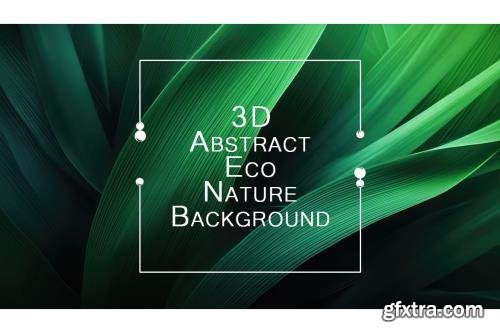 3D Abstract Eco Nature Background vol 2