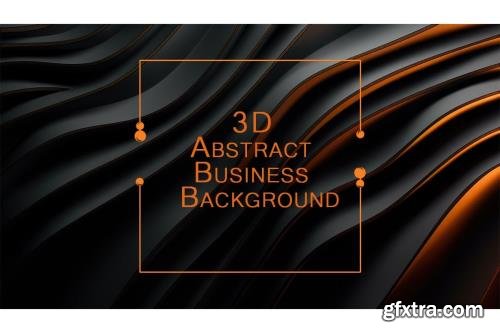 3D Abstract Business Background