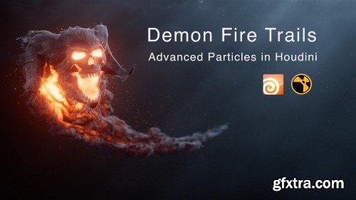 CG Circuit | Advanced Particles 2 : Demon Fire Trails | Houdini Tutorial