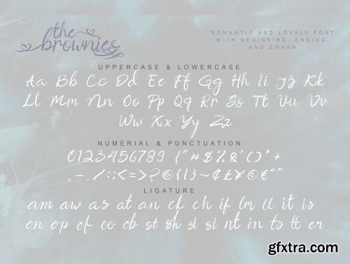 The Brownies | Romantic Love Font Ui8.net