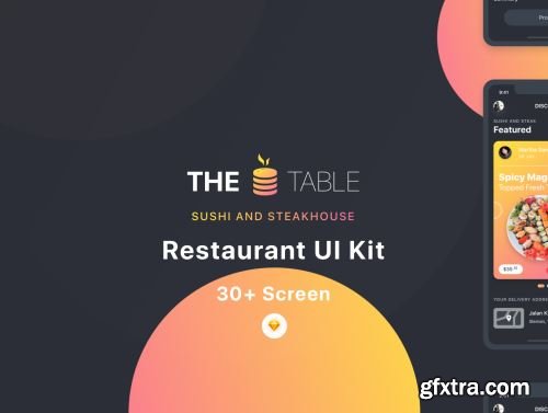 The Table Restaurant UI Kit Ui8.net