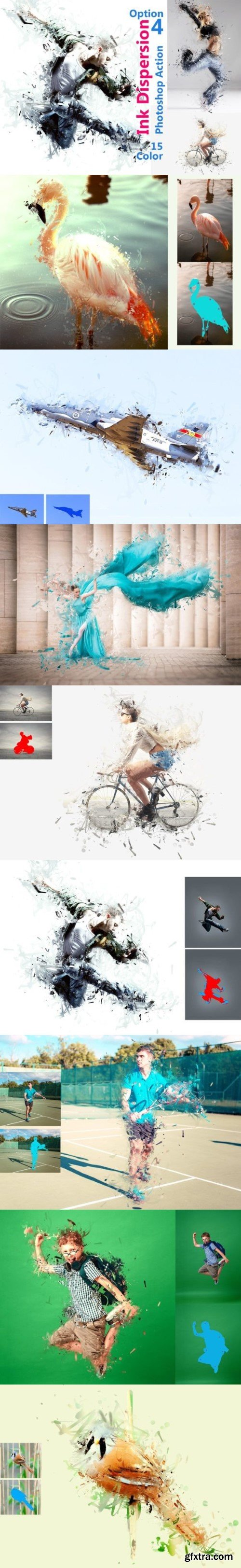 Ink Dispersion Photoshop Action