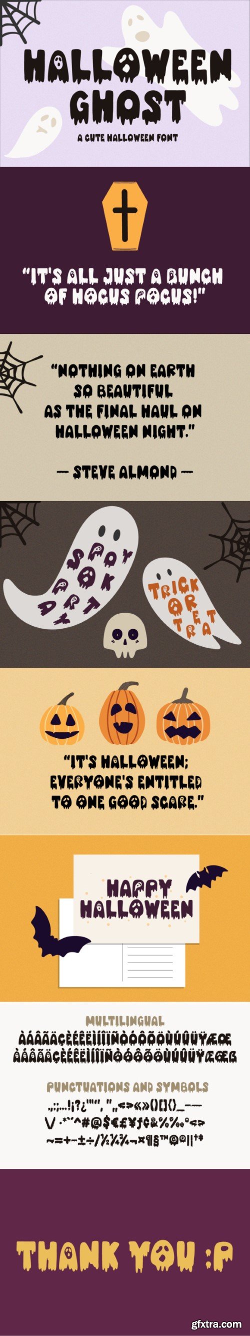 Halloween Ghost Font