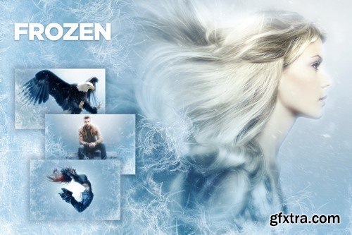 Frozen Photoshop Action CS3+ C7V3YF4