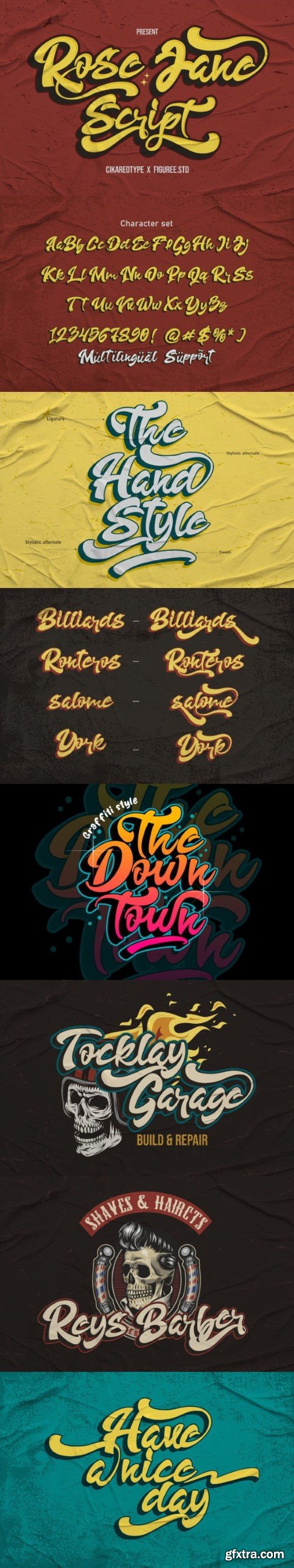 Rose Jane Font