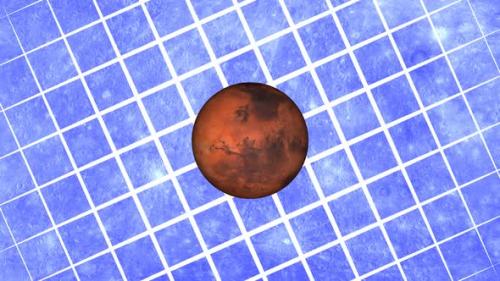 Videohive - Mars planet always rotating - 47563663 - 47563663