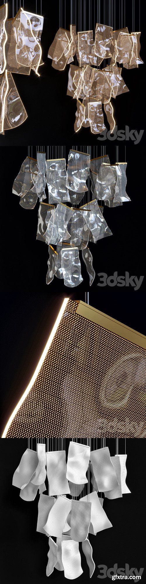 Modern Luxury LED Pendant