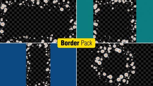 Videohive - Flowers Border Pack V2 - 47547825 - 47547825