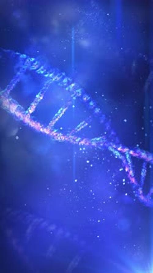 Videohive - Destruction of a Section of the DNA Strand - 47551258 - 47551258