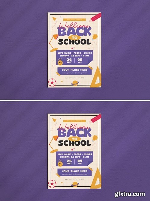 Back To School Flyer LGRPQ7S