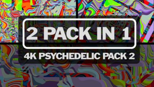 Videohive - 4K Psychedelic Pack 2 - 47553439 - 47553439