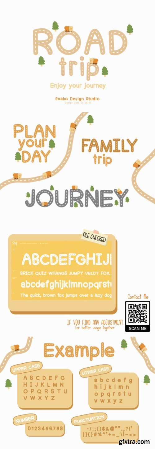 Road Trip Font