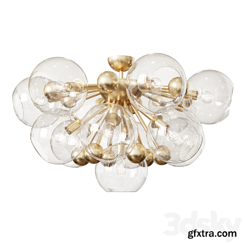 Eichholtz chandelier CEILING LAMP SOLEIL light fixture