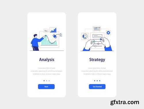 BLAU - Business Analysis & Data Statistic Illustration Ui8.net