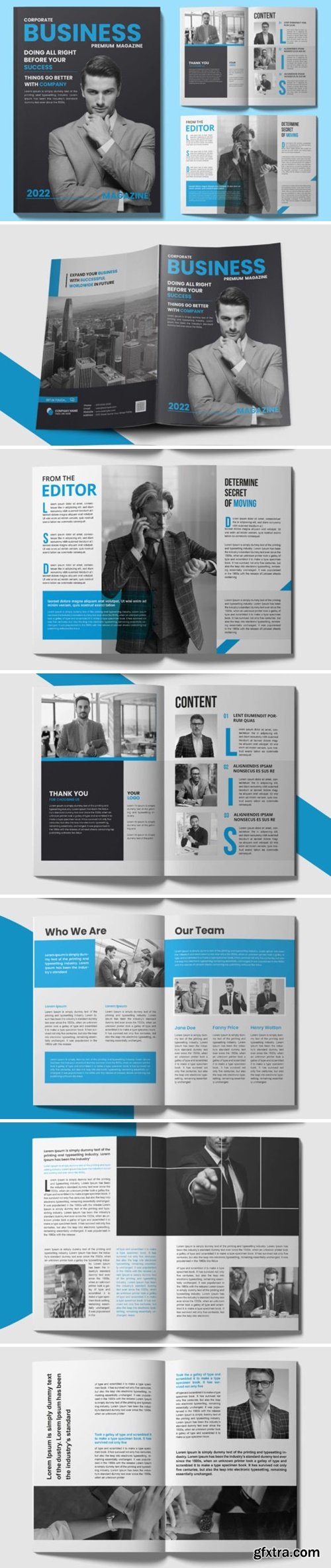 Corporate Business Bifold Brochure 77465691