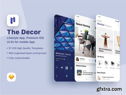 The Decor, Lifestyle App Ui8.net