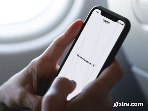 5 iPhone X Photorealistic mockups Ui8.net