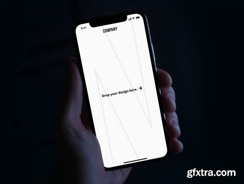 5 iPhone X Photorealistic mockups Ui8.net