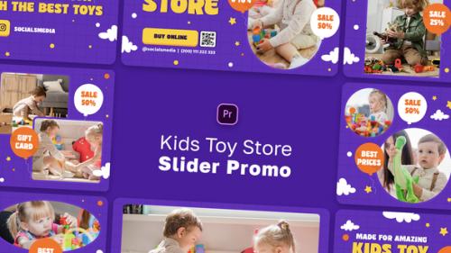 Videohive - Kids Toy Stores Slider Promo MOGRT - 47564025 - 47564025