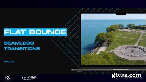 Videohive Flat Bounce Transitions Vol. 01 47616839