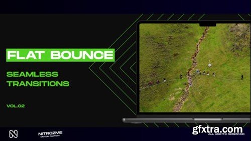 Videohive Flat Bounce Transitions Vol. 02 47616853