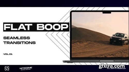 Videohive Flat Boop Transitions Vol. 01 47616803